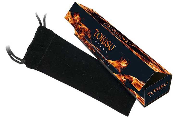 Cuchillo táctico, Delgadez I - Acero inoxidable, Tokisu