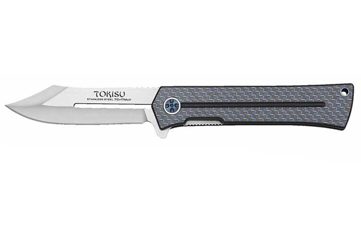 Cuchillo de bolsillo, Track II - Acero Inoxidable, Tokisu