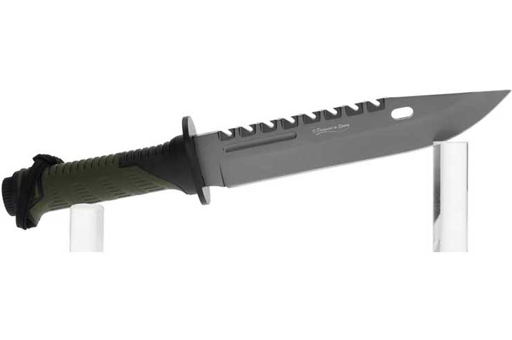 Faca de caça, com kit de sobrevivência - Thunder I, K25