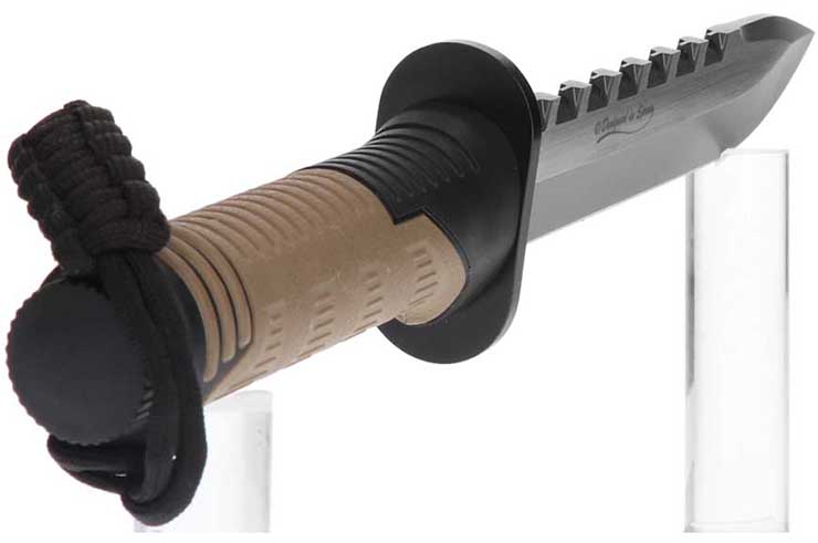 Faca de caça, com kit de sobrevivência - Thunder I, K25