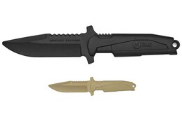 Faca tática 24 cm - Borracha, K25