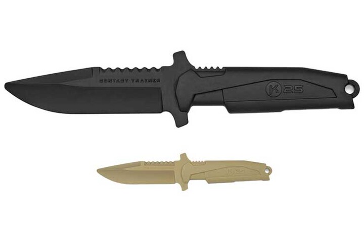 Faca tática 24 cm - Borracha, K25