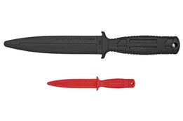 Faca tática 28,5 cm - Borracha, K25