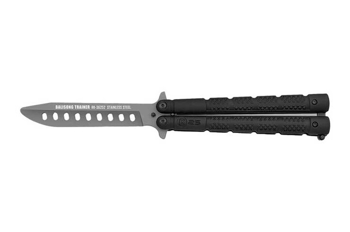 Cuchillo mariposa ficticio, Entrenamiento - Acero inoxidable, K25