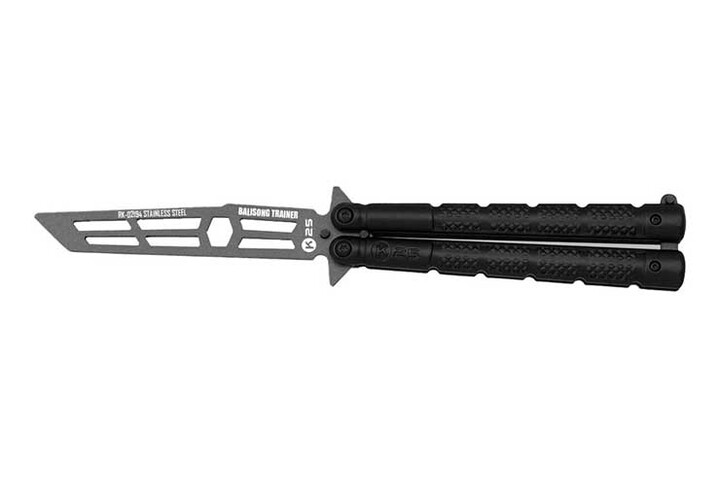 Cuchillo mariposa ficticio, Entrenamiento - Acero inoxidable, K25