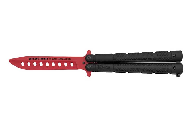 Couteau Papillon factice, Entraînement - Acier inoxydable, K25