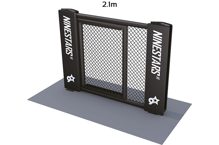 MMA Cage Panel with Door, Reinforced | NineStars®