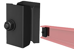 Embout Stop pour Rail, Paire | NineStars®