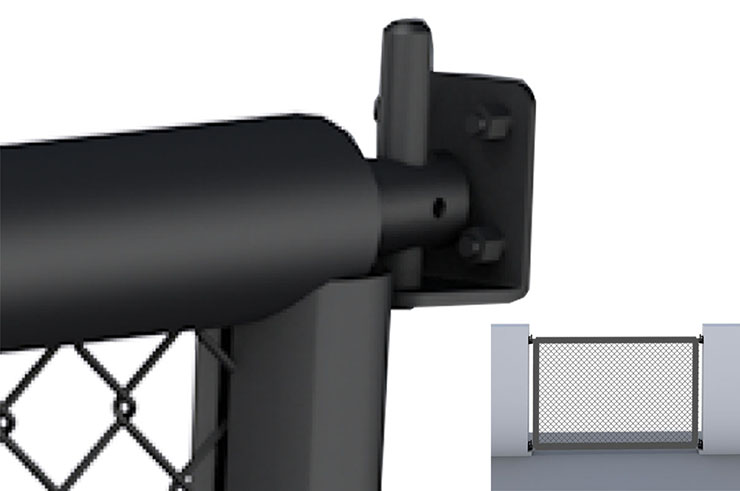 Attache murale pour Panneau de MMA | NineStars®