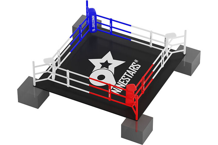 Boxing Ring without Frame, Ground Socket Mount | NineStars®