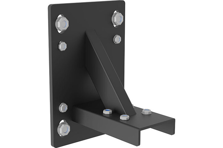 Fixation Murale pour Rail de Convoyage | NineStars®