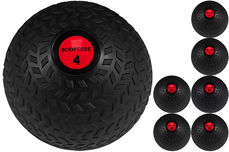 Slam Ball (4 a 40kg), Boxn'core - LeaderFit