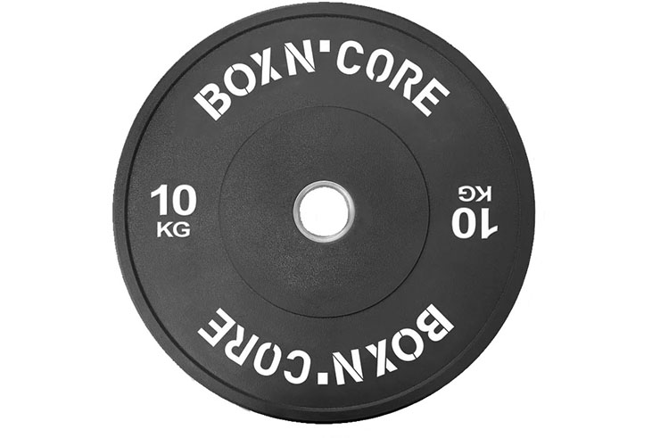 Disco Olímpico, Bumper de Goma (5 a 25kg), Boxn'core - LeaderFit