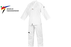 Dobok Taekwondo, White Collar - ADITS02, Adidas