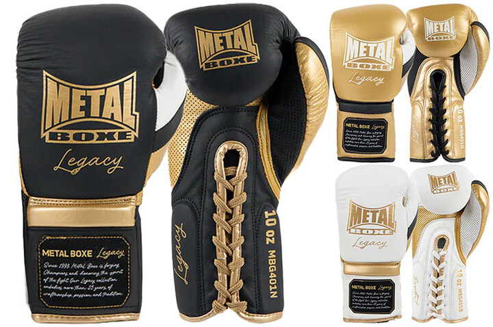 Boxing gloves, Multi-layer foam - Legacy, Metal Boxe