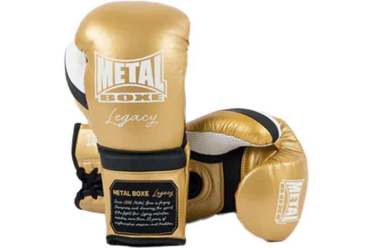 Luvas de boxe, crina de cavalo - Legacy, Metal Boxe