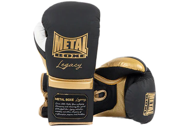 Luvas de boxe, crina de cavalo - Legacy, Metal Boxe