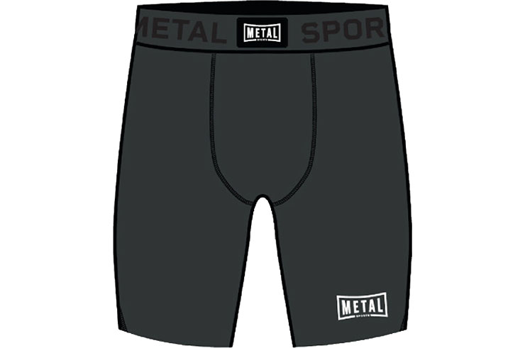 Short de Compression, Homme - MSS301, Metal Boxe
