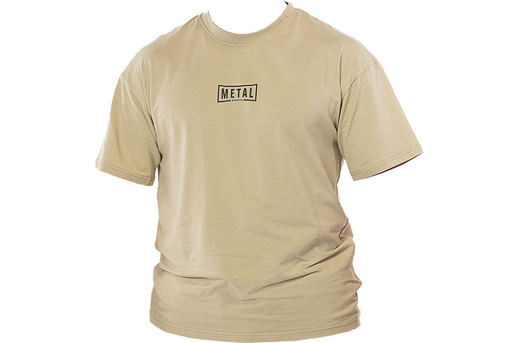 Cotton T-Shirt, Oversize - MSTS301, Metal Boxe
