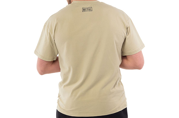 Cotton T-Shirt, Oversize - MSTS301, Metal Boxe