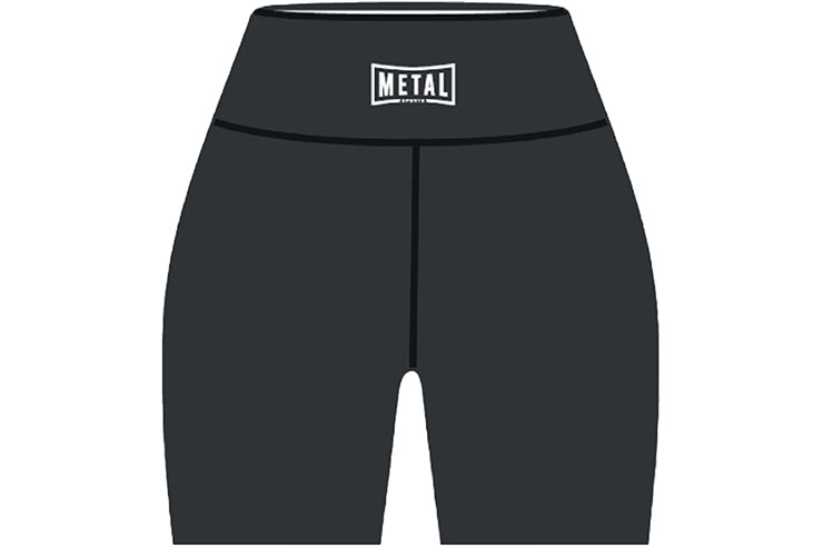 Pantalones cortos de compresión para mujer - MSSW301N, Metal Boxe