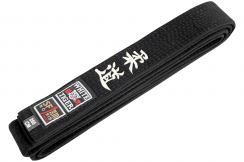 Ceinture Brodée, Judo - White Tiger, Noris (Broderie blance)