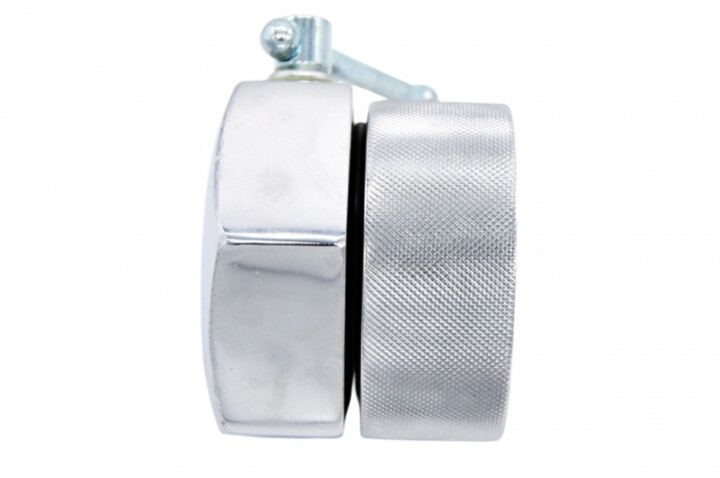 Paire de colliers de serrage (2,5 kg) - Chrome, Fit&Rack