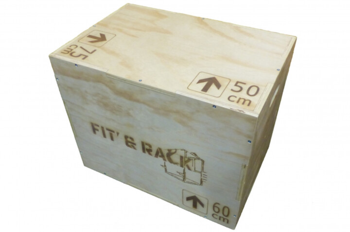 Wooden Jump Box - Fit&Rack