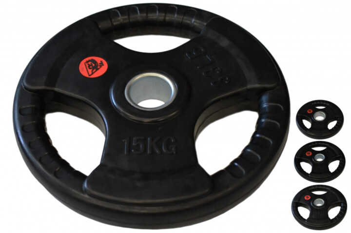Disco olímpico, com pegas (2,5 a 20 kg) - Fit&Rack