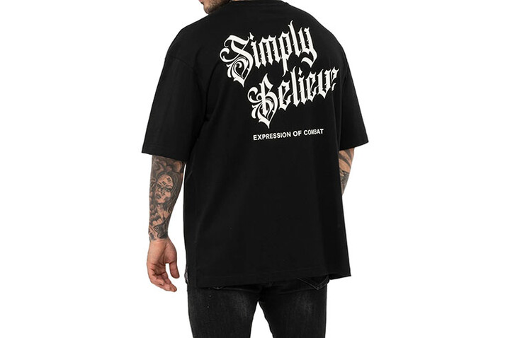 Camiseta oversize - Simply Believe, Tapout