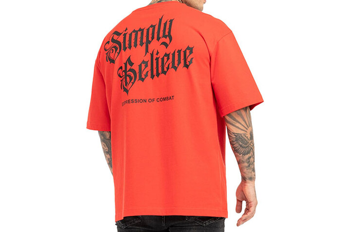 Camiseta oversize - Simply Believe, Tapout