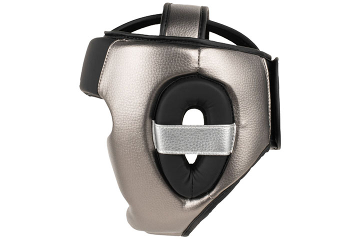 Casco semi integral, Duro - Plata, Tapout