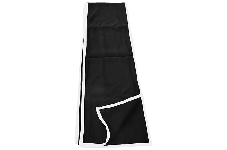 Ceinture Kungfu Wushu Classique - Noire, Simple & avec Liseré