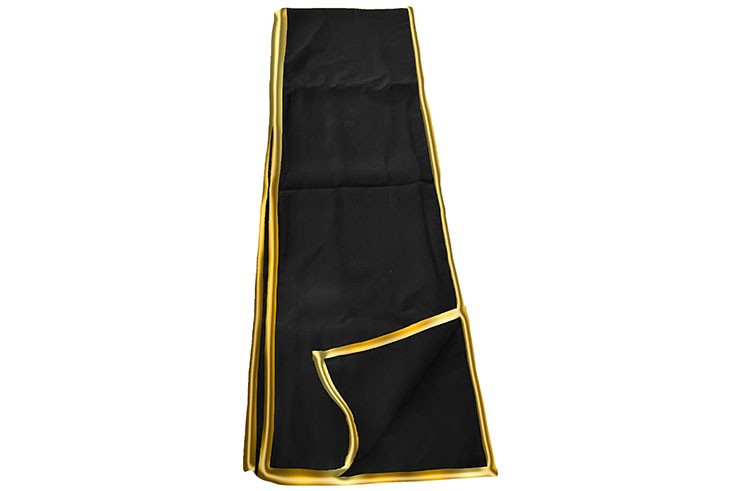Classic Wushu Kungfu Belt - Black, Simple & with Liser