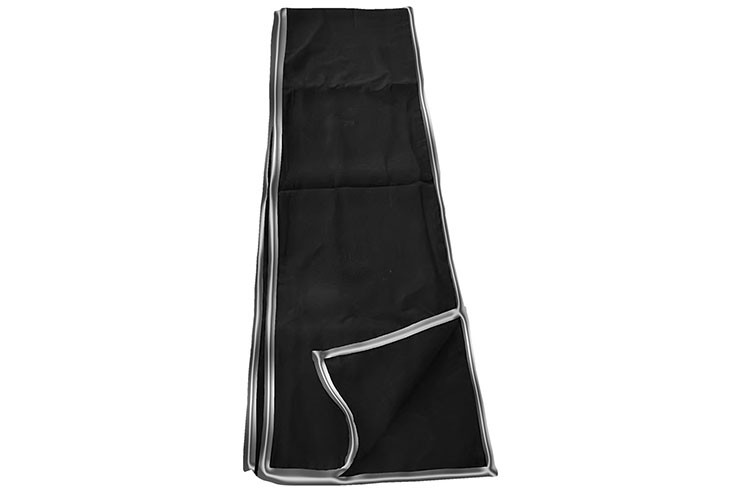 Ceinture Kungfu Wushu Classique - Noire, Simple & avec Liseré