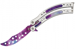 Couteau Papillon factice, Entraînement - Balisong Galax (23,5 cm)