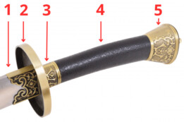 Pieza de repuesto | ref.51205 Jiangshi Broadsword