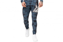 Legging de compressão, Homem - Camuflagem azul, Phantom Athletics