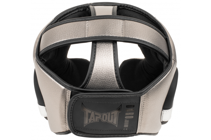 Capacete facial semi-cheio, Duro - Prata, Tapout