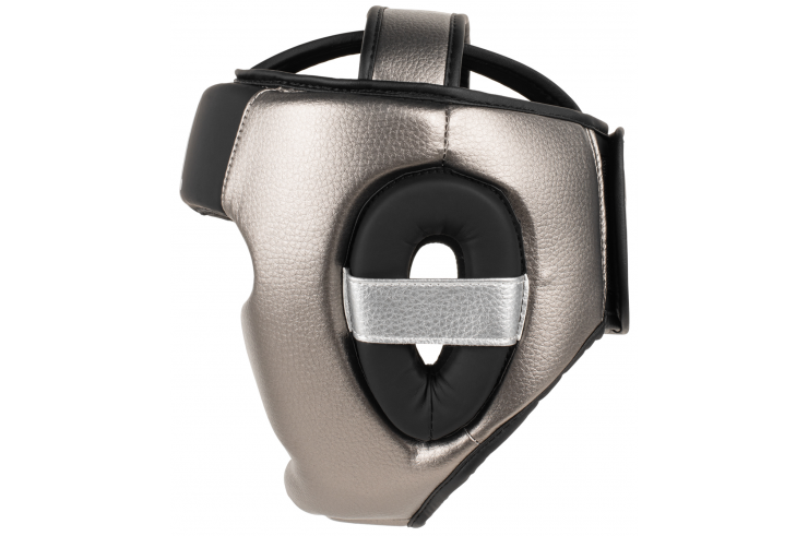 Capacete facial semi-cheio, Duro - Prata, Tapout