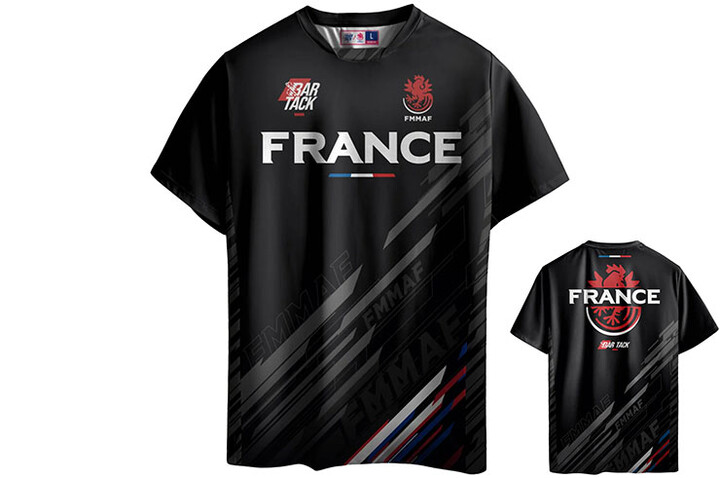 Camiseta DryMax™, Team France - FMMAF x Bar Tack