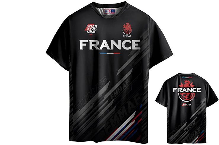 Camiseta DryMax™, Team France - FMMAF x Bar Tack