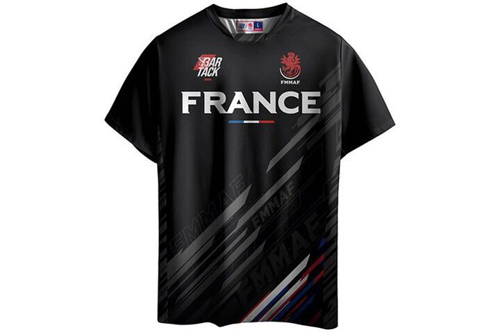 Camiseta DryMax™, Team France - FMMAF x Bar Tack