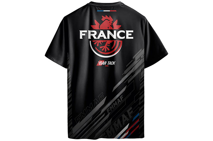 Camiseta DryMax™, Team France - FMMAF x Bar Tack