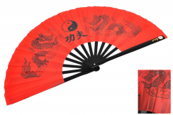 Tai Chi fan (Tai Ji Shan) Bamboo, (slight defects)