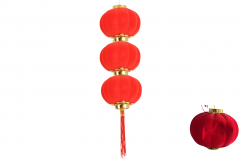 Set of 12 Small Chinese Lanterns Ø10 cm (damaged)