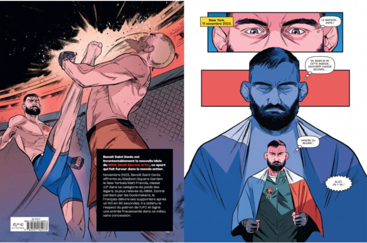 Livre, Benoît Saint Denis, God of War – Star du MMA français, Marabout