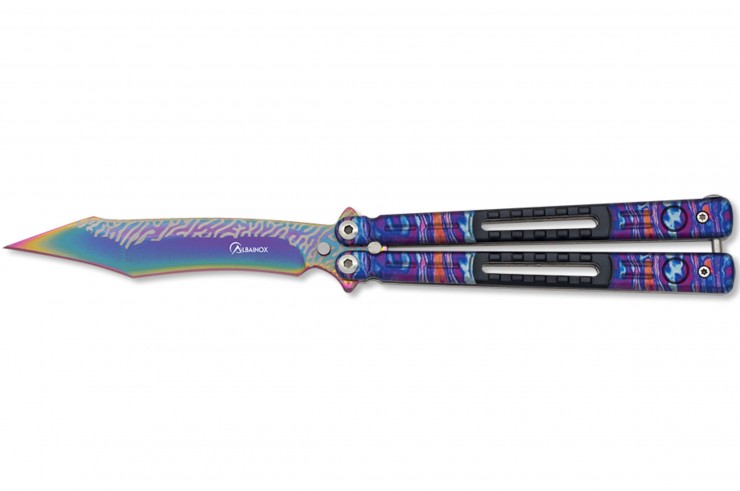 Butterfly knife - 3D, Albainox