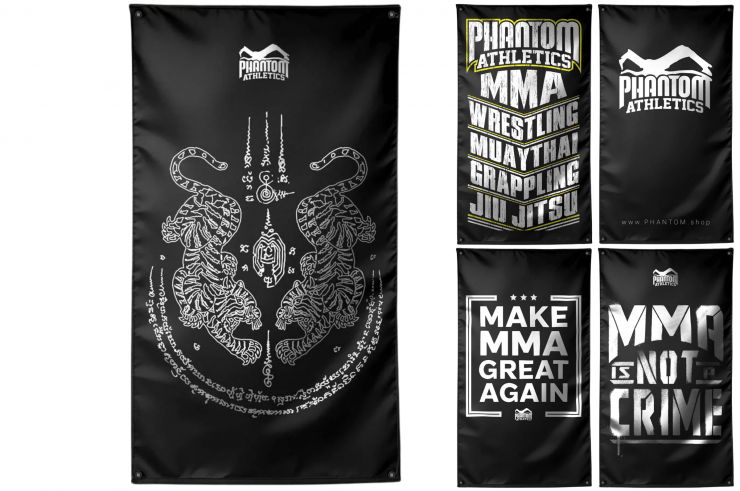 Sublimated Wall Decoration, Tarpaulin with eyelets - Phantom Athletics