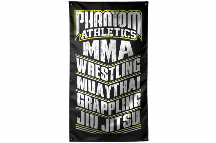 Sublimated Wall Decoration, Tarpaulin with eyelets - Phantom Athletics
